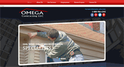 Desktop Screenshot of omegacontractingllc.com